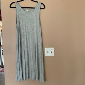 Faded Glory gray sleeveless dress, size XL(16-18).
